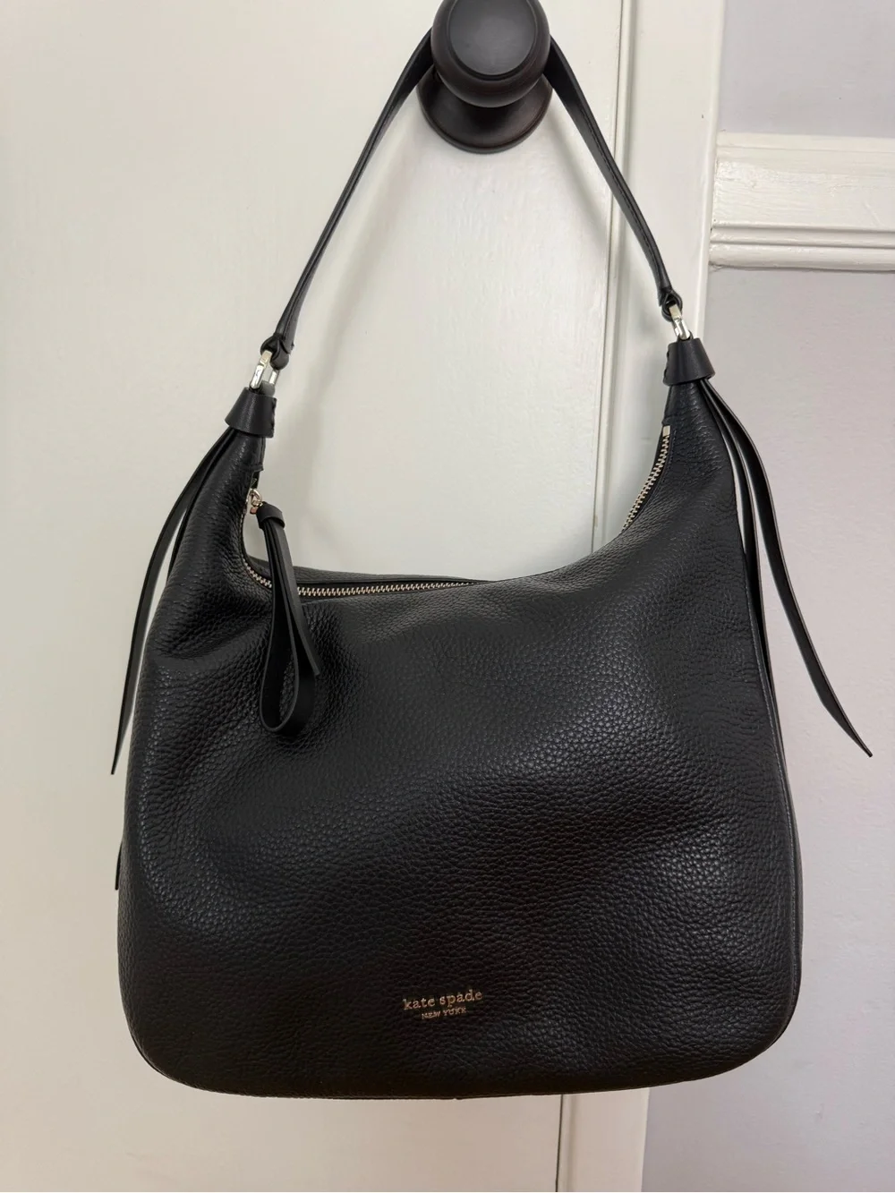 Kate Spade New York Black Lake Large Hobo Bag